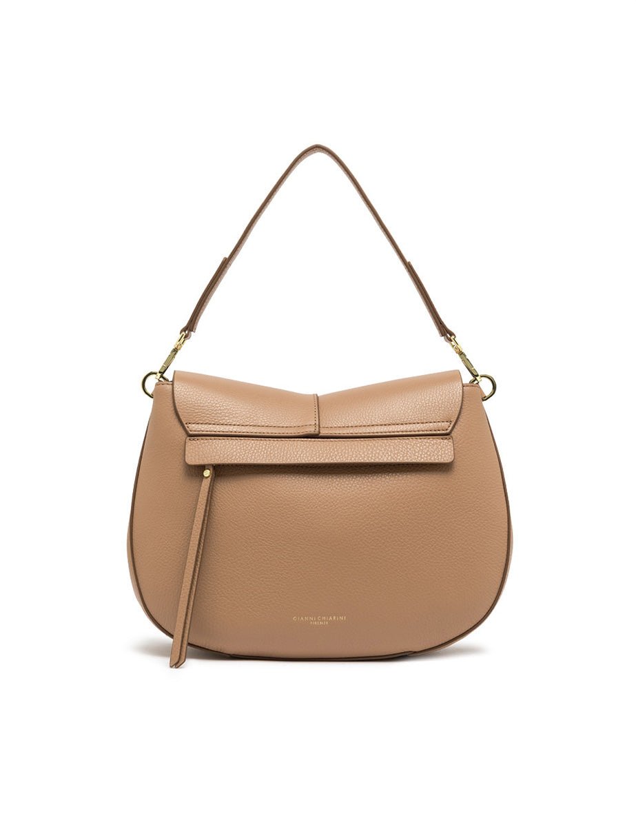borsa helena round pelle clay - gianni chiarini - clutch