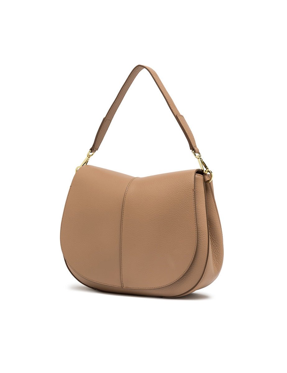 borsa helena round pelle clay - gianni chiarini - clutch