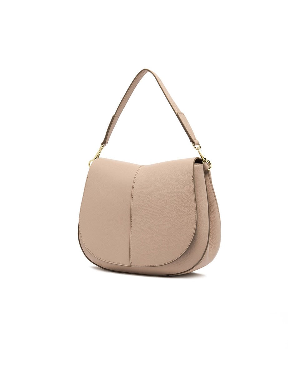 borsa helena round pink salt - gianni chiarini - clutch