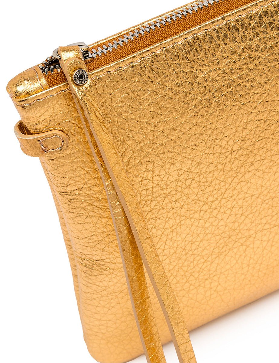 borsa hermy rich gold sabbia - gianni chiarini - clutch