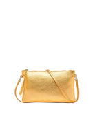 borsa hermy rich gold sabbia - gianni chiarini - clutch
