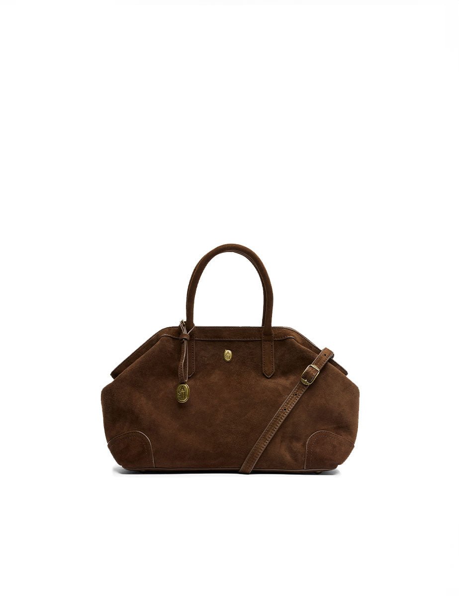 borsa justine marrone - ash - shopper