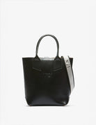borsa leather nero - n21 alessandro dell'acqua - shopper