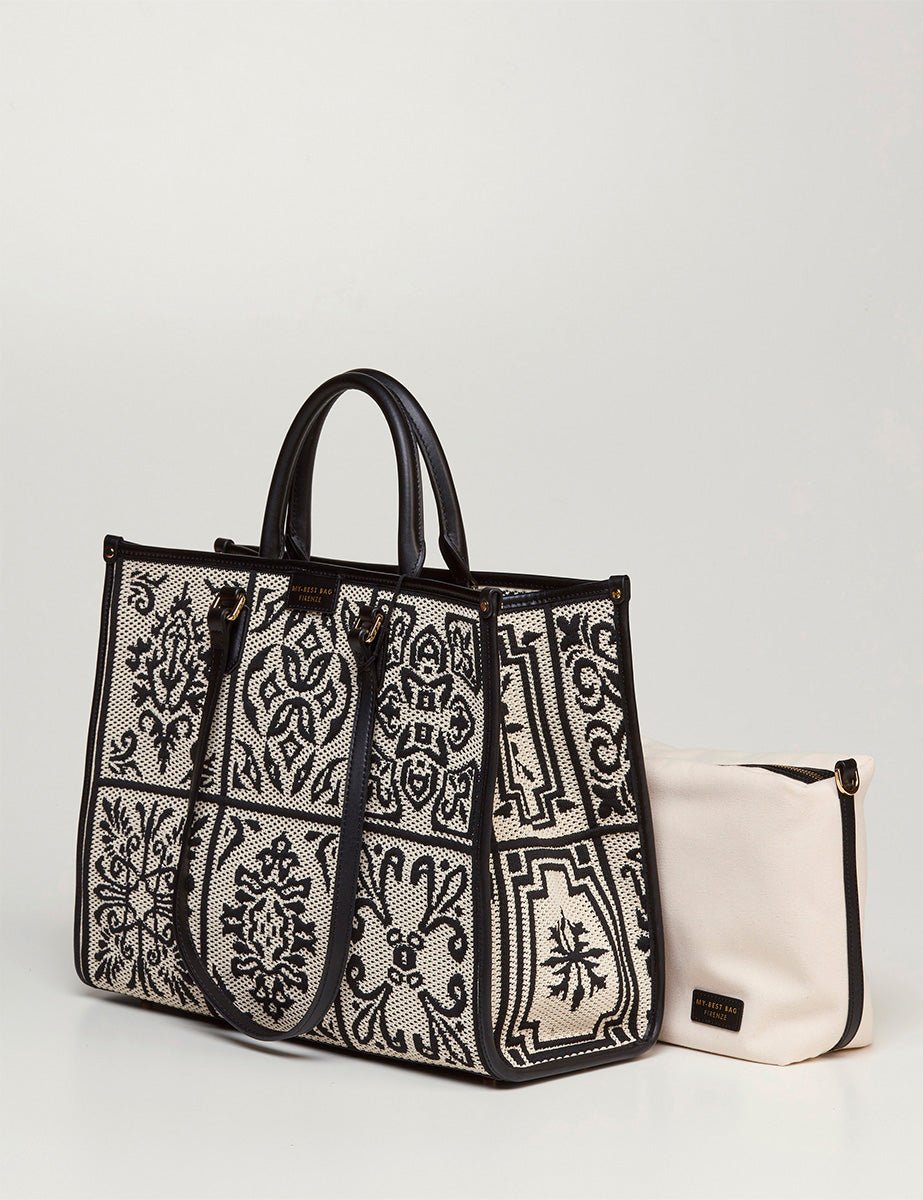 borsa lisbona nero - my best bag - shopper