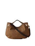 borsa london suede icon naturale - borbonese - shopper