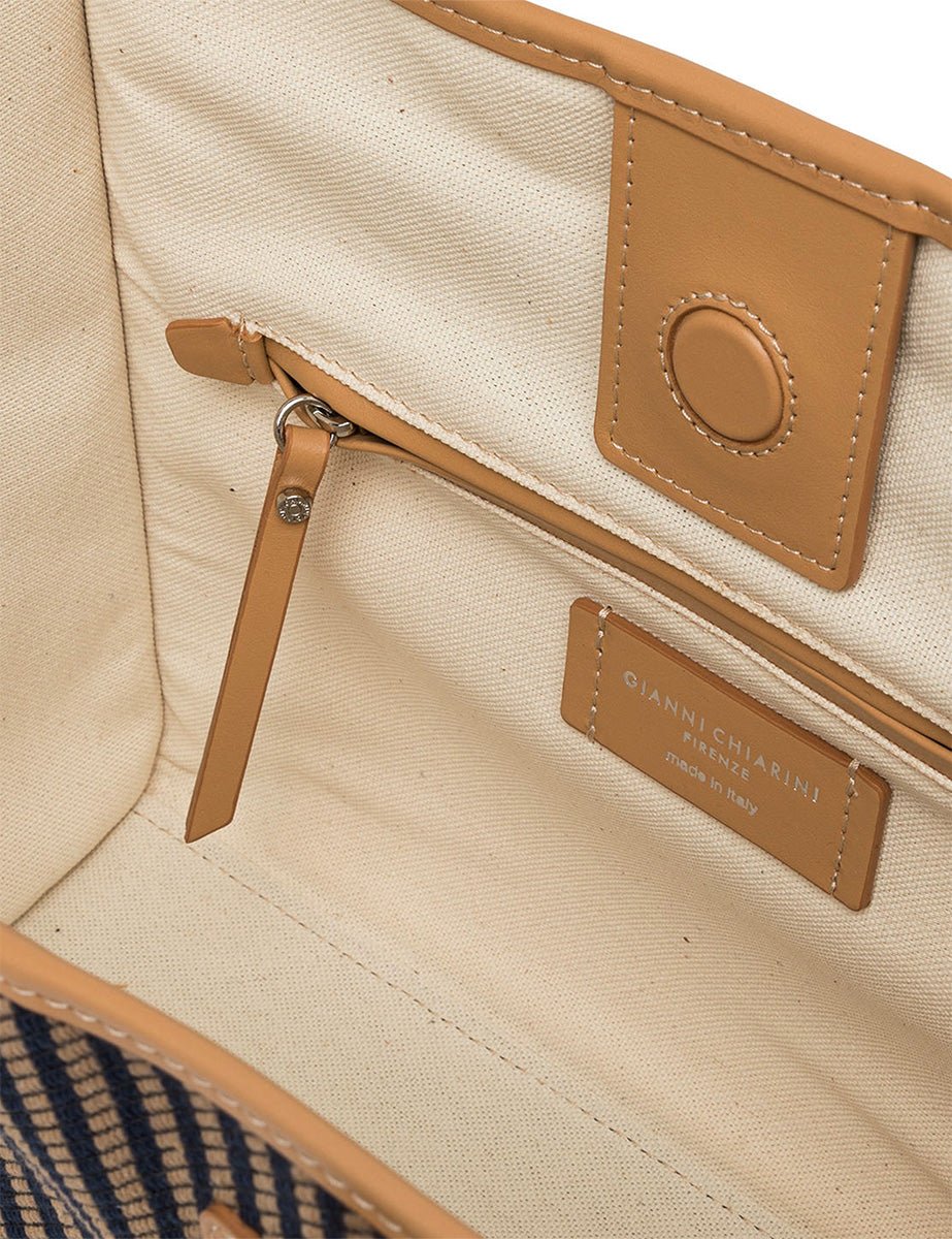 borsa marcella navy - gianni chiarini - shopper