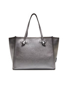 borsa marcella pelle argento - gianni chiarini - shopper
