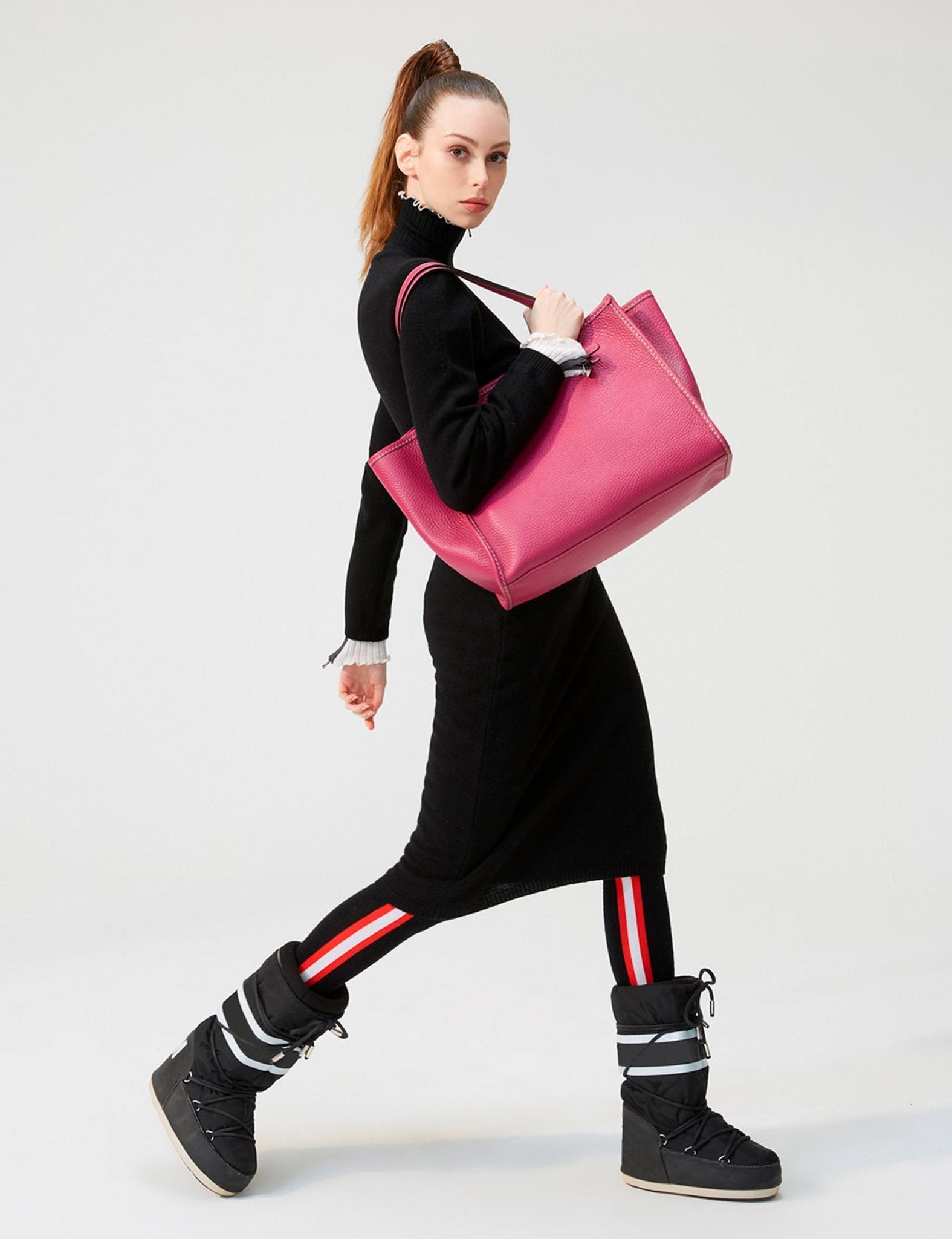 borsa marcella pelle argento - gianni chiarini - shopper