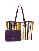 borsa marcella pelle tessuto opulence - Frida SRL