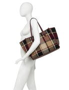 borsa marcella tartan militare - gianni chiarini - shopper