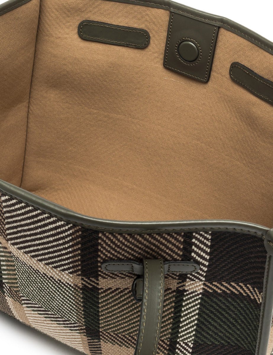 borsa marcella tartan militare - Frida SRL