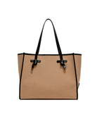 borsa marcella tessuto beige - gianni chiarini - shopper