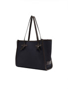 borsa marcella tessuto blu - gianni chiarini - shopper