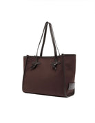 borsa marcella tessuto marrone scuro - gianni chiarini - shopper