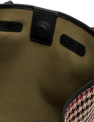 borsa marcella tessuto pied de poule - gianni chiarini - shopper