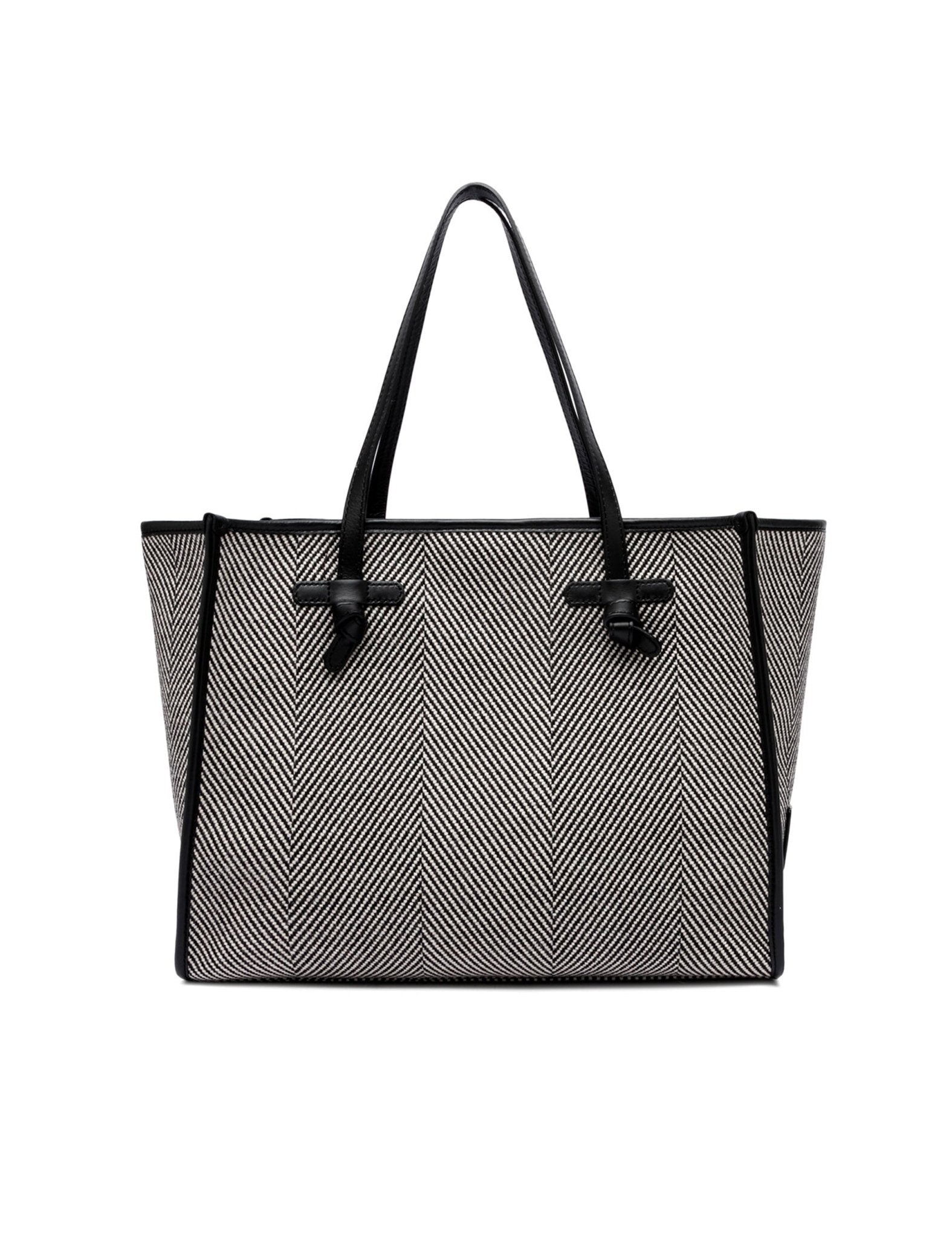 borsa marcella tessuto righe - Frida SRL