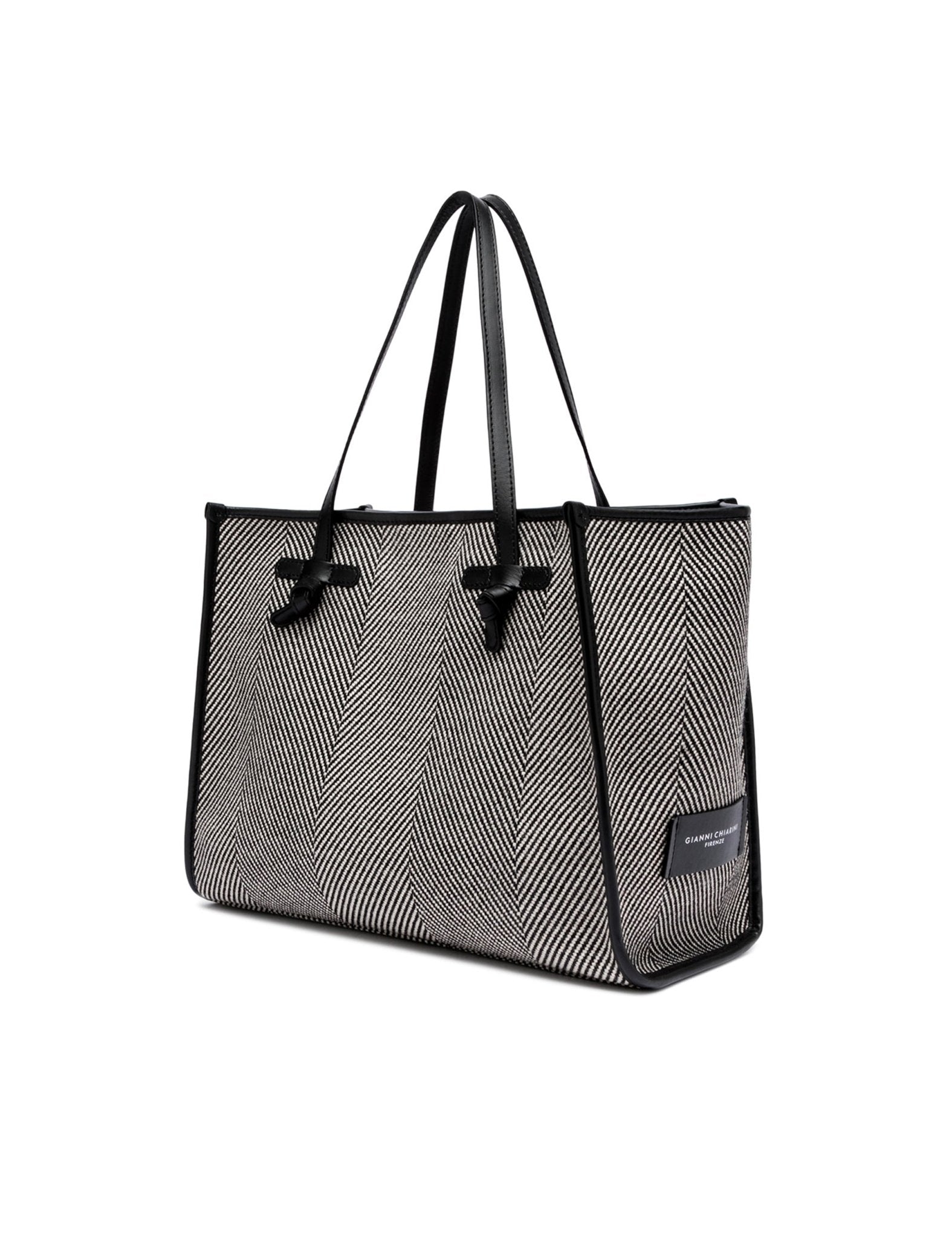 borsa marcella tessuto righe - Frida SRL