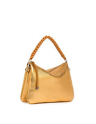 borsa mia rich gold sabbia - gianni chiarini - shopper
