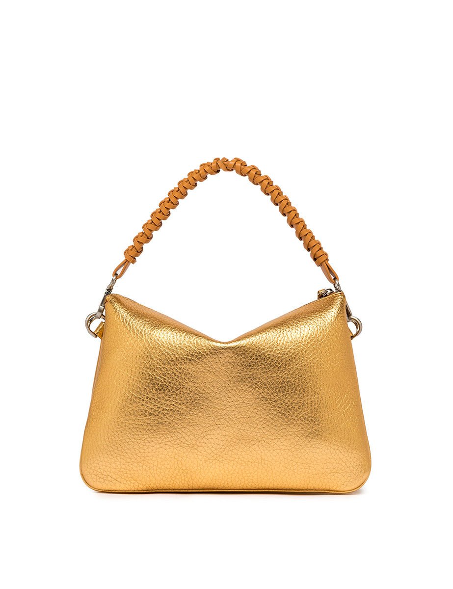 borsa mia rich gold sabbia - gianni chiarini - shopper