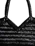 borsa monet nero - vipera - shopper
