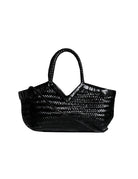 borsa monet nero - vipera - shopper