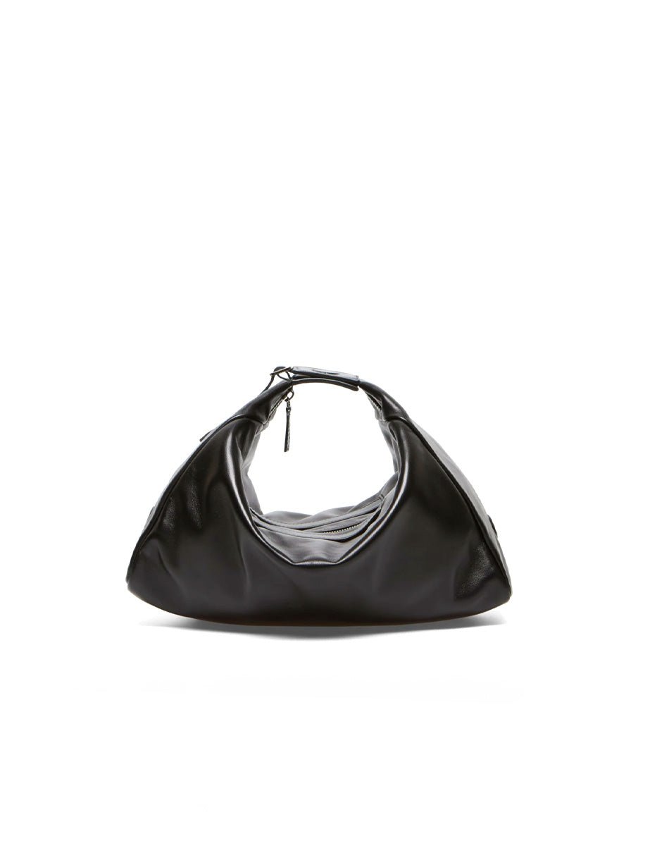 borsa nappa bracelet nero - minobossi - clutch