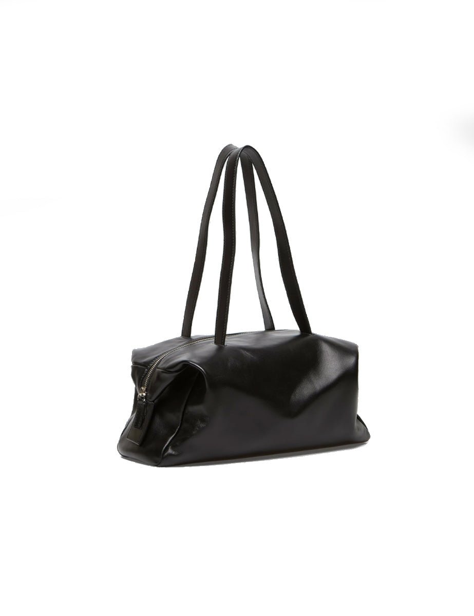 borsa nappa bracelet nero - minobossi - clutch