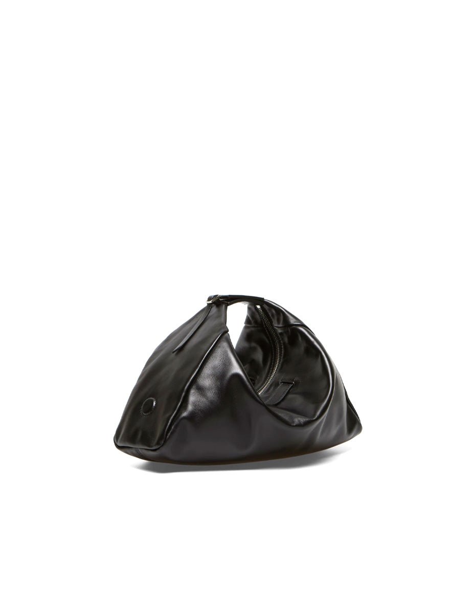 borsa nappa bracelet nero - minobossi - clutch