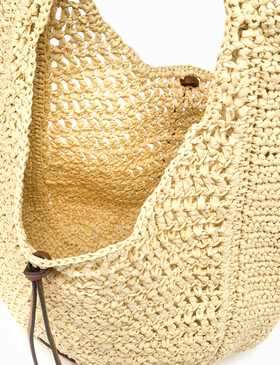 borsa nefeli crochet corda - gianni chiarini - shopper
