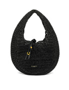 borsa nefeli crochet nero - gianni chiarini - shopper