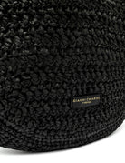 borsa nefeli crochet nero - gianni chiarini - shopper