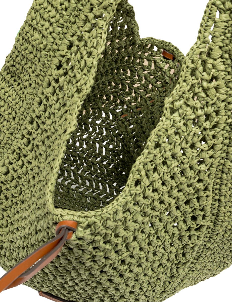 borsa nefeli crochet taiga - gianni chiarini - shopper