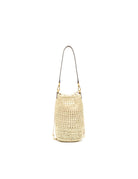 borsa nefeli secchiello crochet corda - gianni chiarini - clutch