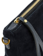 borsa nora pouch blu - gianni chiarini - clutch