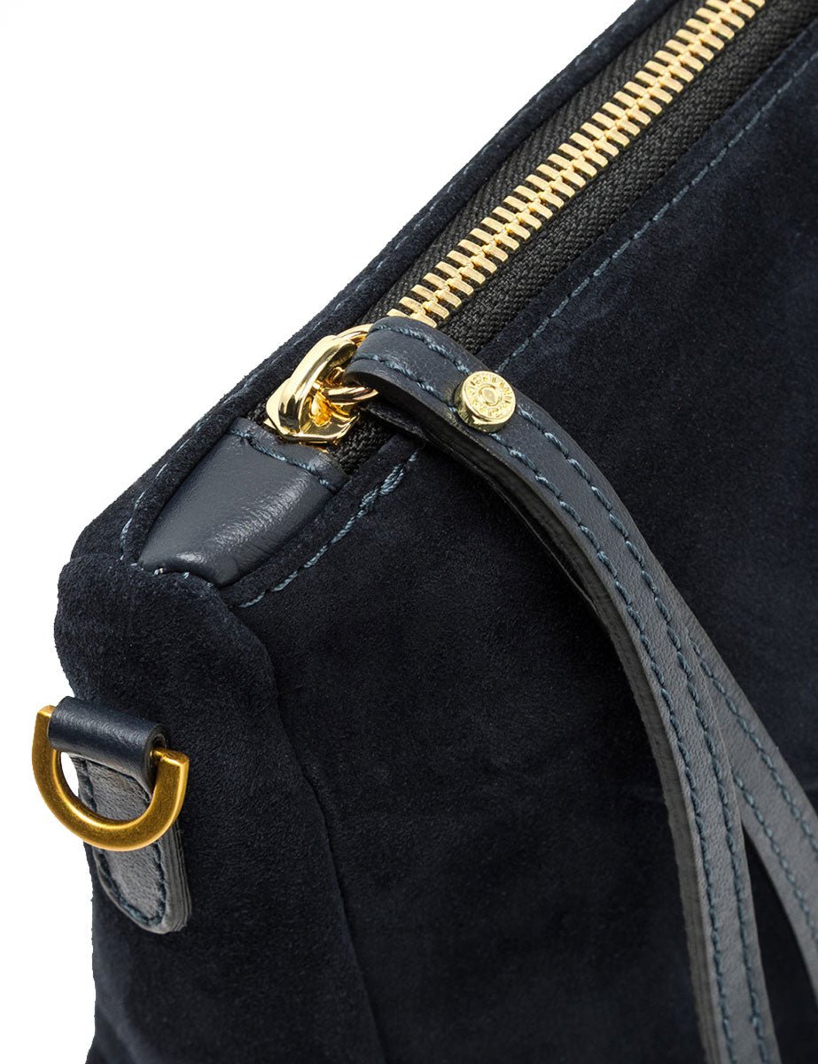 borsa nora pouch blu - gianni chiarini - clutch
