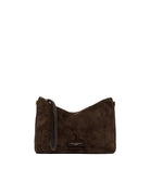 borsa nora pouch marrone scuro - gianni chiarini - clutch