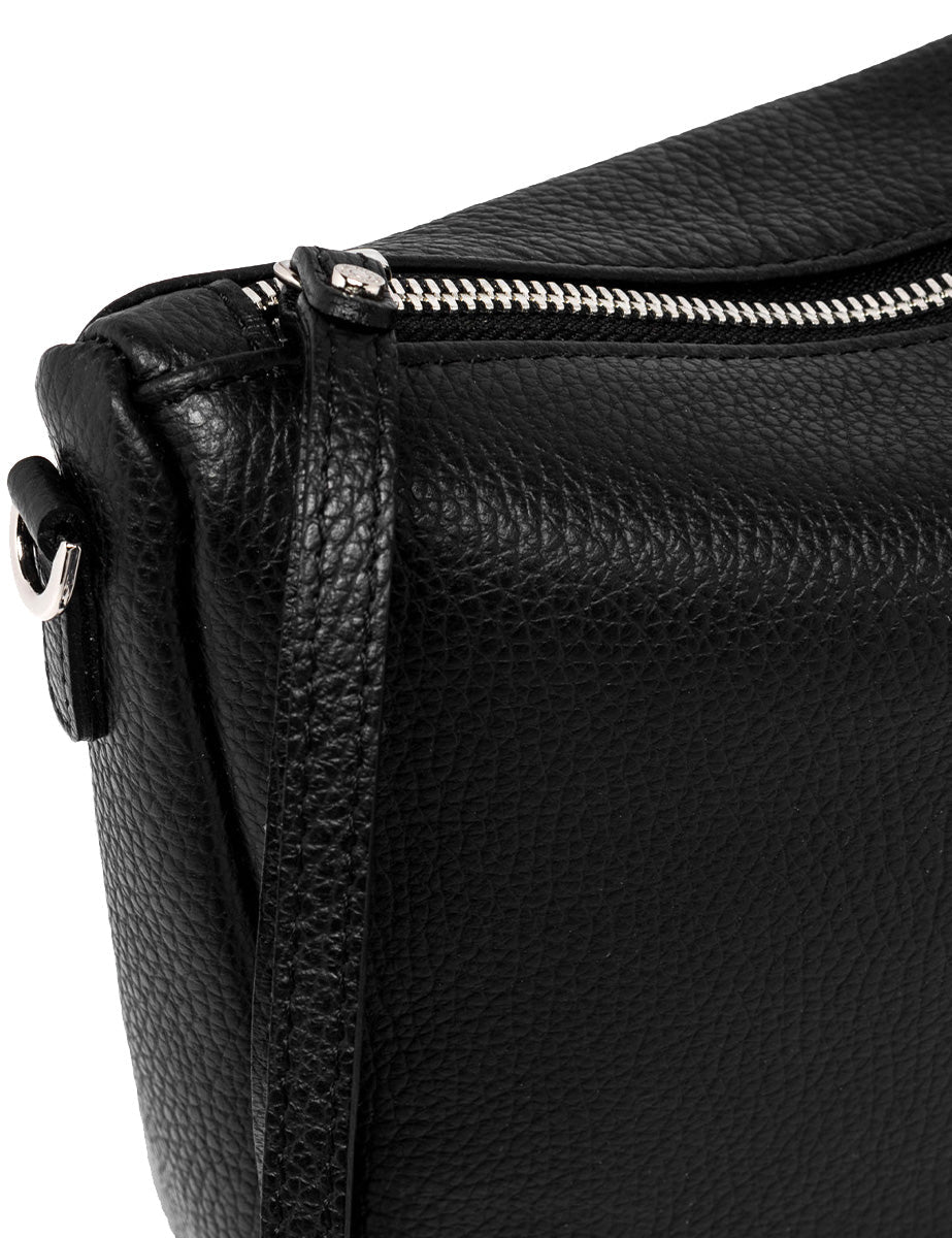 borsa nora pouch nero - gianni chiarini - clutch