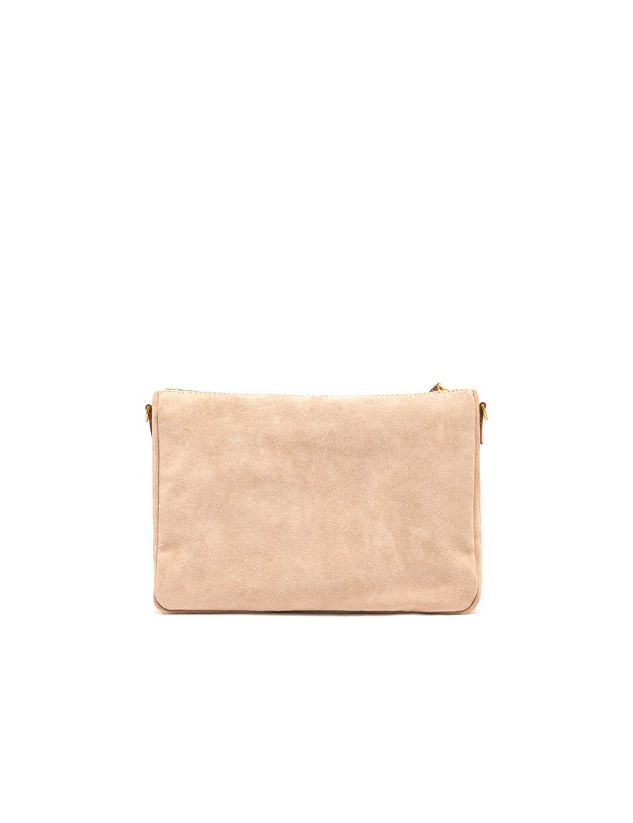 borsa nora pouch nude - gianni chiarini - clutch