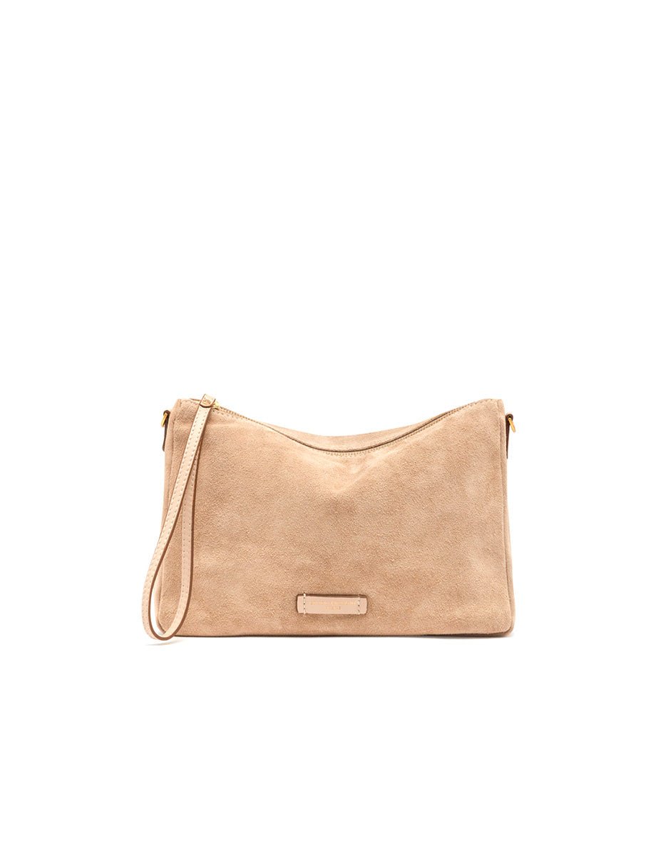 borsa nora pouch nude - gianni chiarini - clutch