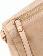 borsa nora pouch nude - gianni chiarini - clutch