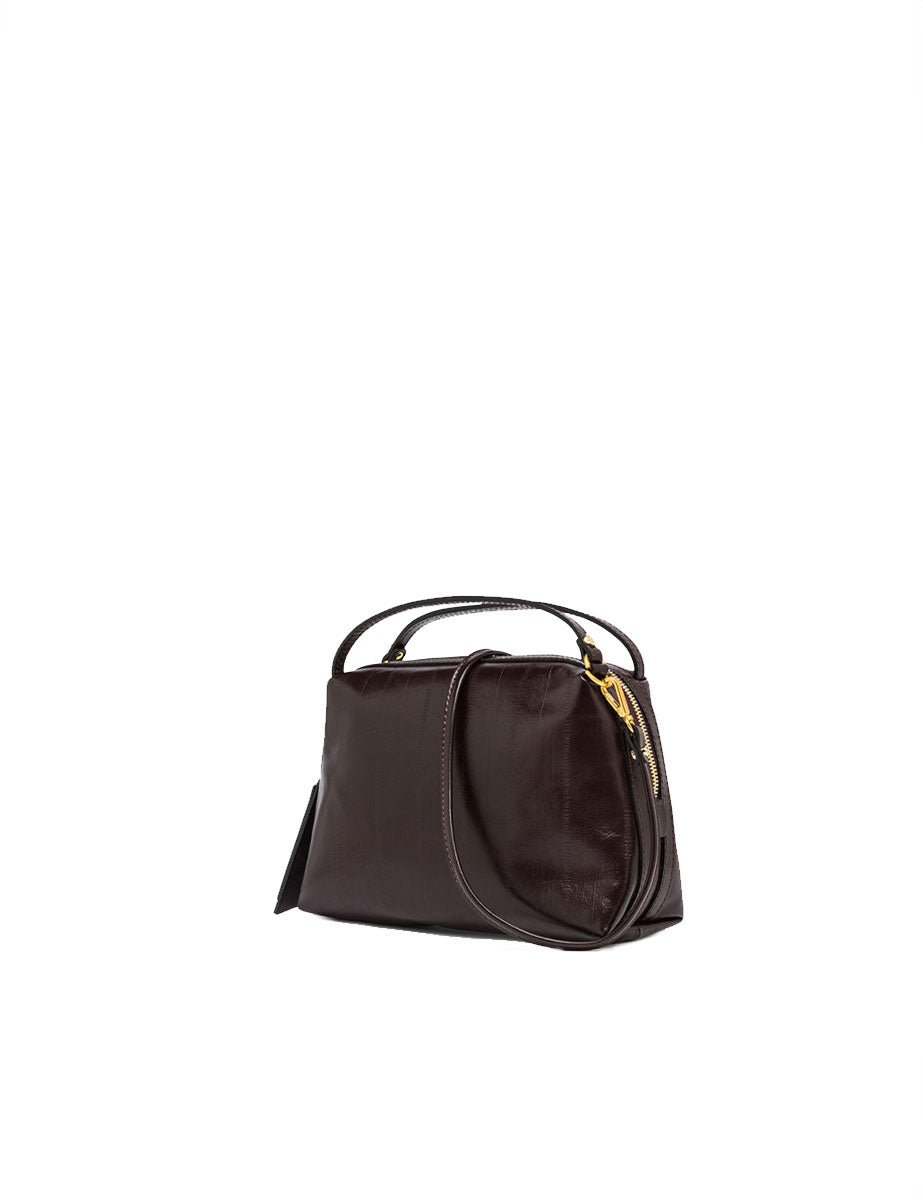 borsa pelle alifa bordeaux - gianni chiarini - clutch