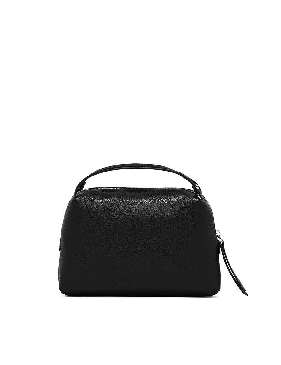 borsa pelle alifa nero - Frida SRL