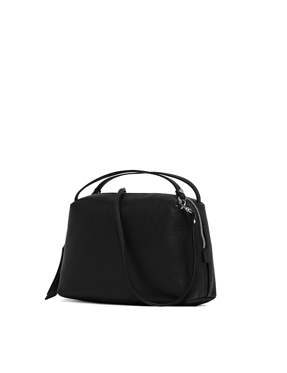 borsa pelle alifa nero - Frida SRL