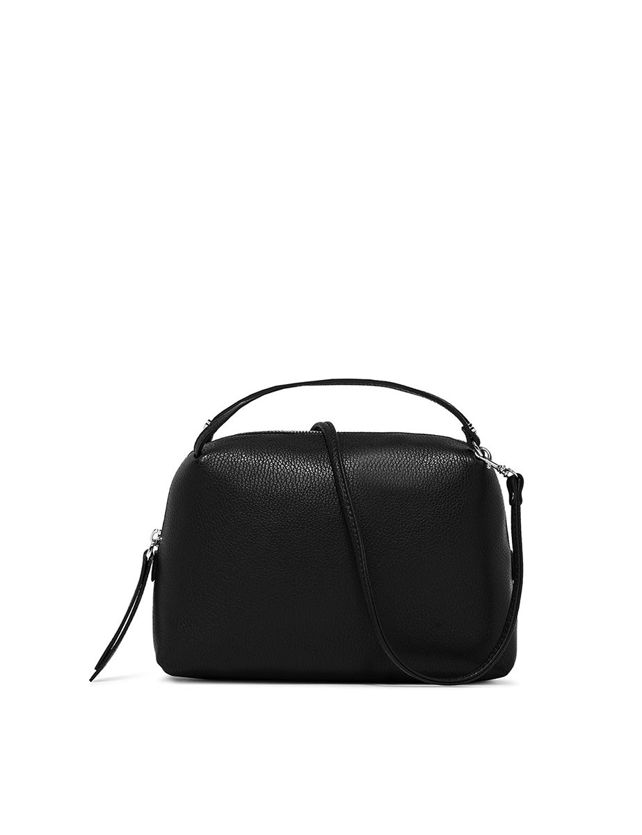 borsa pelle alifa nero - Frida SRL