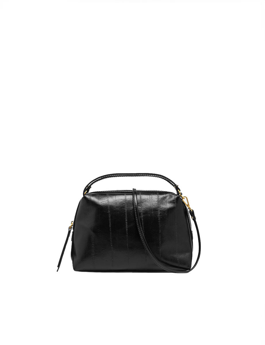 borsa pelle alifa nero - gianni chiarini - clutch