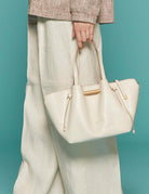 borsa pelle amanda marble - gianni chiarini - shopper