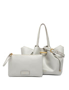 borsa pelle amanda silice - gianni chiarini - shopper