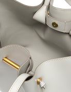 borsa pelle amanda silice - gianni chiarini - shopper