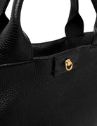 borsa pelle armonia nero - gianni chiarini - shopper