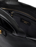 borsa pelle armonia nero - gianni chiarini - shopper